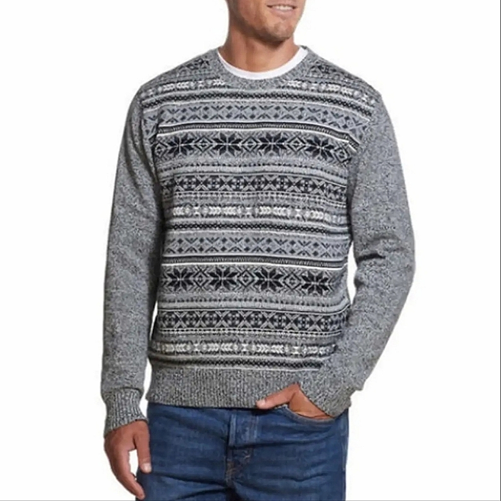 🆕️ Original Weatherproof Vintage 100% Cotton Pullover Sweater SIZE: XL
